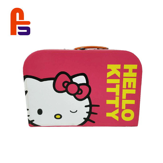 mini cardboard suitcase