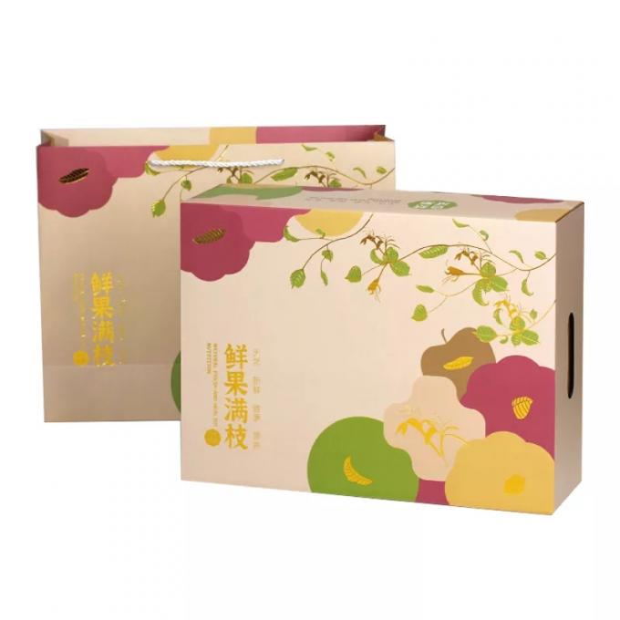 Custom Printed Fruit Packaging Boxes OEM ODM Vegetable Packing Box