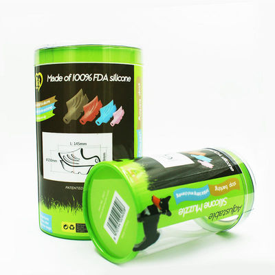 Folding Transparent Plastic Packaging PVC Boxes , Recyclable Clear PVC Plastic Boxes