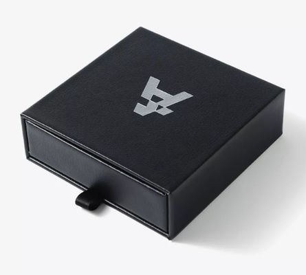 PMC PU Leather Box paper Jewelry Box Packaging Debossing FSC
