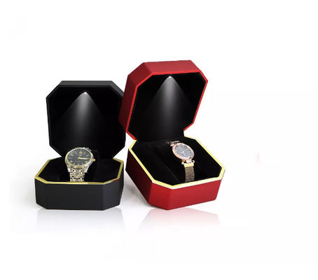 OEM Octagon Wrist Watch Packaging Box Handmade Led Watch Box