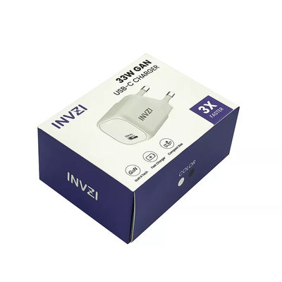 Corrugated Electronics Packing Boxes Recyclable Folding Carton Box SGS