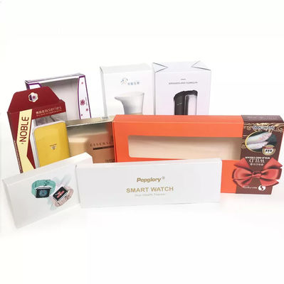 Corrugated Electronics Packing Boxes Recyclable Folding Carton Box SGS