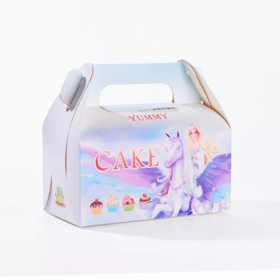 Pantone Customized Food Packaging Box Greaseproof Folding Paper Box Varnishing