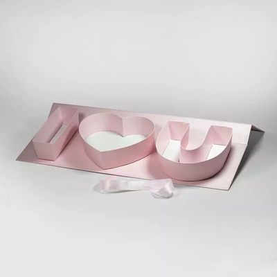 Chocolate Gift Packaging Boxes , Thanksgiving Gift Box for Daily Wedding Heart Rose Flowers