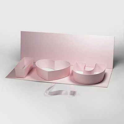 Chocolate Gift Packaging Boxes , Thanksgiving Gift Box for Daily Wedding Heart Rose Flowers