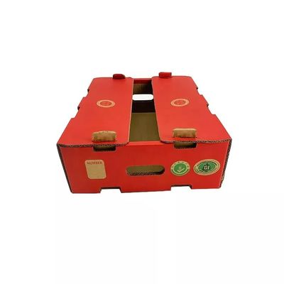 Corrugated Cardboard Packing Boxes CMYK Printing Fruit And Vegetable Packaging Boxes