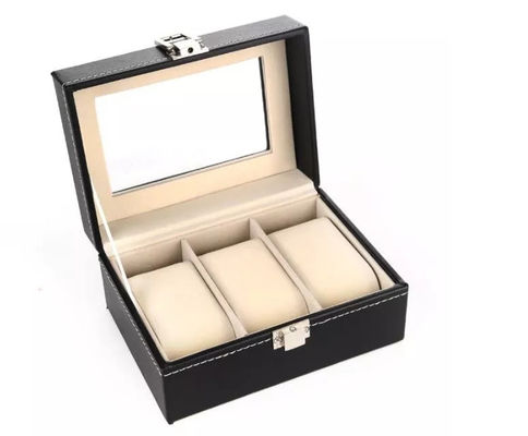 Plywood PU Leather Box Durable Custom Gift Box waterproof ODM BV