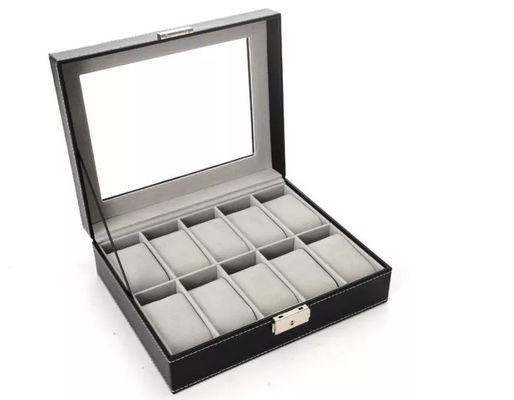 Plywood PU Leather Box Durable Custom Gift Box waterproof ODM BV