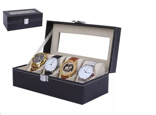 Plywood PU Leather Box Durable Custom Gift Box waterproof ODM BV