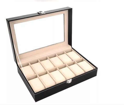 Plywood PU Leather Box Durable Custom Gift Box waterproof ODM BV