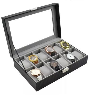 Plywood PU Leather Box Durable Custom Gift Box waterproof ODM BV