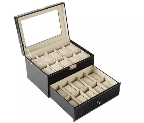 20pcs MDF Wooden Packaging Boxes Collection Watch Packaging Boxes ISO9001