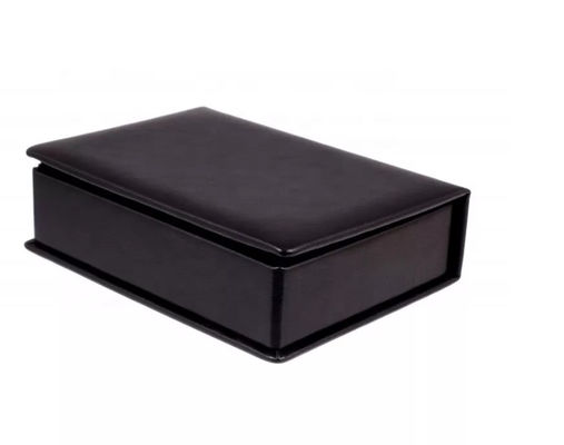 ODM Velvet Premium Gift Box Plywood PU Leather Rectangle FSC