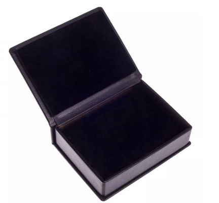 ODM Velvet Premium Gift Box Plywood PU Leather Rectangle FSC