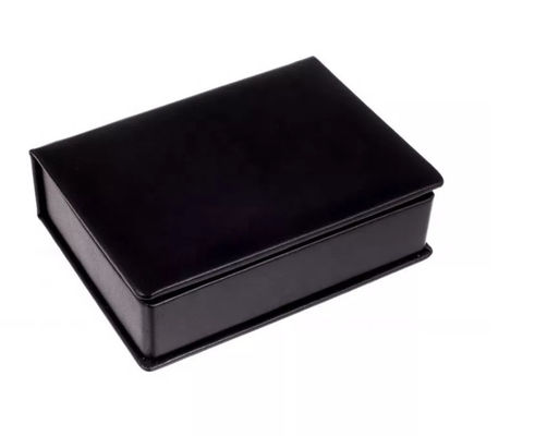 ODM Velvet Premium Gift Box Plywood PU Leather Rectangle FSC