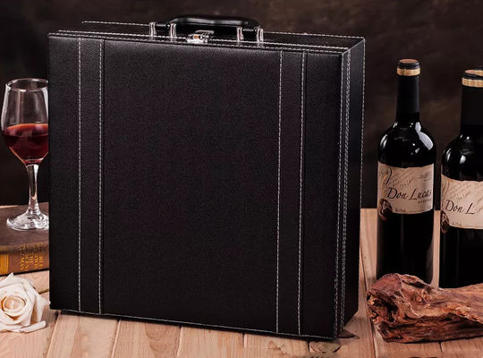 WHISKY BRANDY Wine Packaging Boxes handmade Wine Bottle Gift Box Embossing
