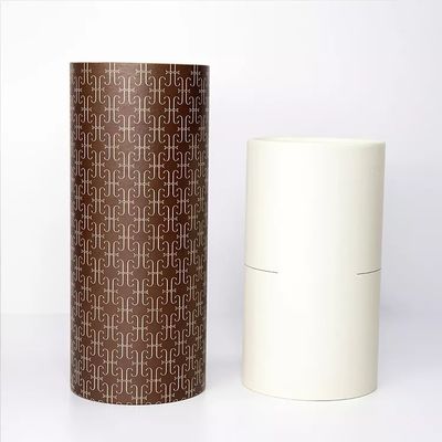 Fancy Cardboard Round Tube , Rigid Paper Cylinder Box For Packaging