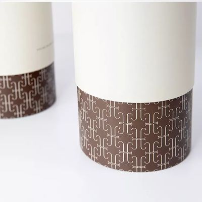 Fancy Cardboard Round Tube , Rigid Paper Cylinder Box For Packaging
