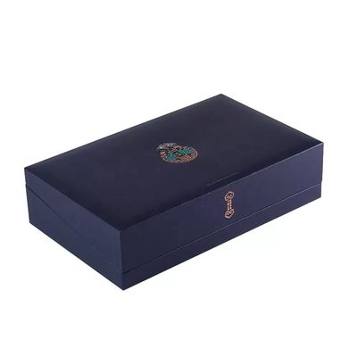 Rigid Cardboard Packing Boxes Clamshell Luxury For Coffee Tea