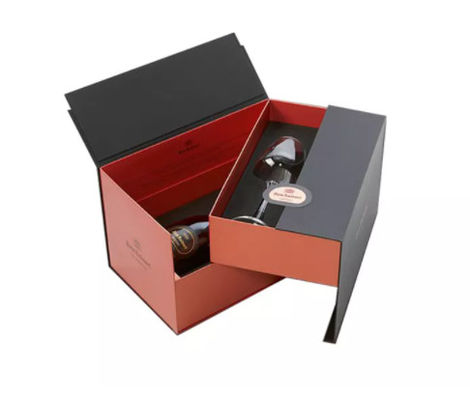 8&quot; X 8&quot; X 3&quot; Recyclable Drawer Organizer Boxes Super Matte Gift Box With Ribbon