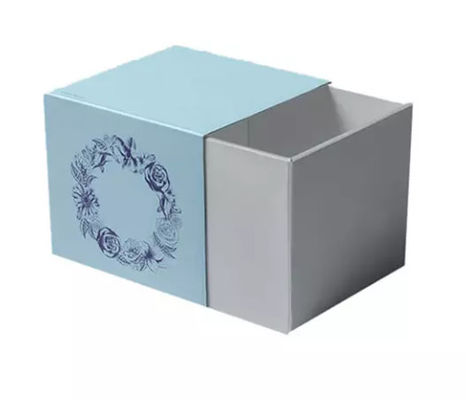 8&quot; X 8&quot; X 3&quot; Recyclable Drawer Organizer Boxes Super Matte Gift Box With Ribbon