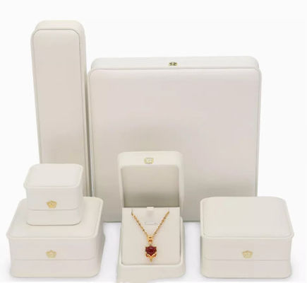 PMS Jewelry Packaging Box Velvet Leather Jewelry Boxes Biodegradable