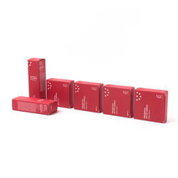 Matte / Glossy Cosmetic Paper Packaging Box Custom Color