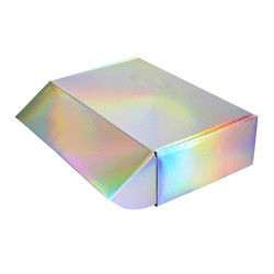 Square Printed Corrugated Shipping Boxes , Plastic Custom Made Mailer Boxes