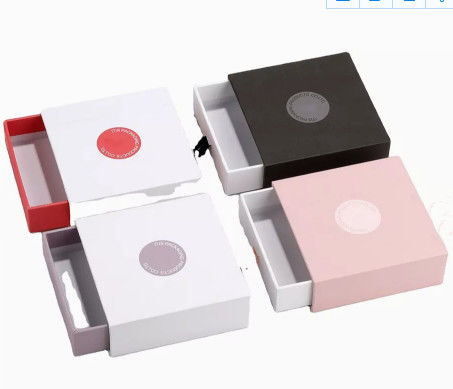 Pantone Ring Jewelry Packaging Box Kraft Varnish Paper Gift Box