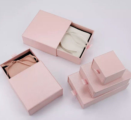ODM Cardboard Drawer Paper Box Slide Jewelry Box Drawing BSCI