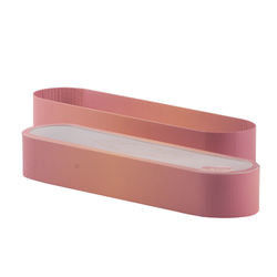 Pink Macaron Cookie Gift Box Packaging Printing Recyclable With Window