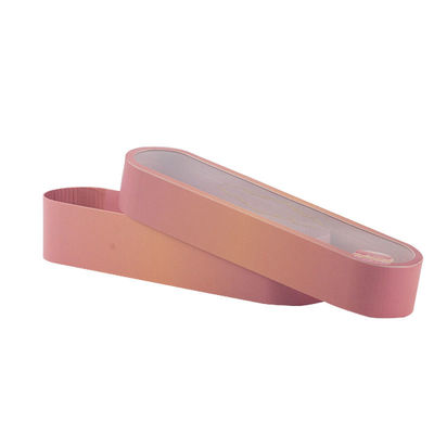 Pink Macaron Cookie Gift Box Packaging Printing Recyclable With Window