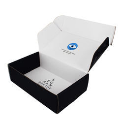 Recyclable Corrugated Shipping Cardboard Boxes Rigid Biodegradable