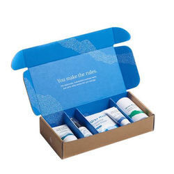 Beverage Bottle Packaging Box Skin Care Rigid Corrugated ISO9001