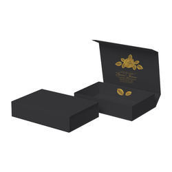 Recyclable Magnetic Folding Gift Box Cardboard CMYK Apparel Gift Packaging Box