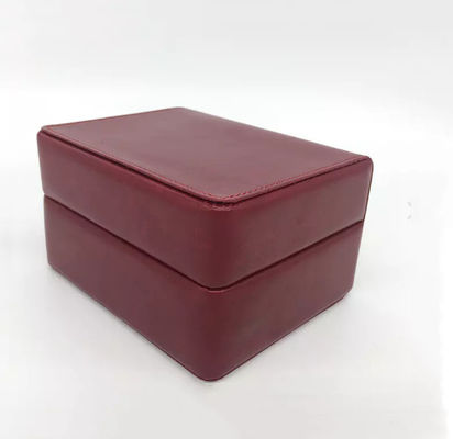 Environmental PU Leather Box Embossing Luxury Watch Gift Case ODM