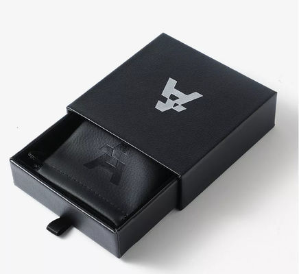 PMC PU Leather Box paper Jewelry Box Packaging Debossing FSC