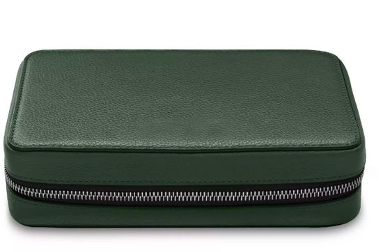 Compartments PU Leather Box Multifunction Travel Organizer Box SGS