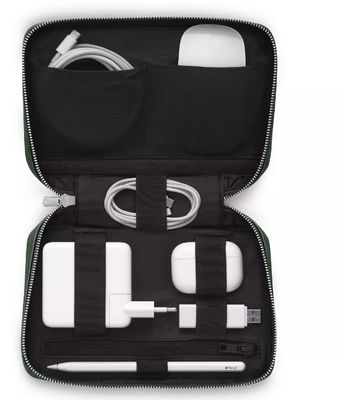 Compartments PU Leather Box Multifunction Travel Organizer Box SGS