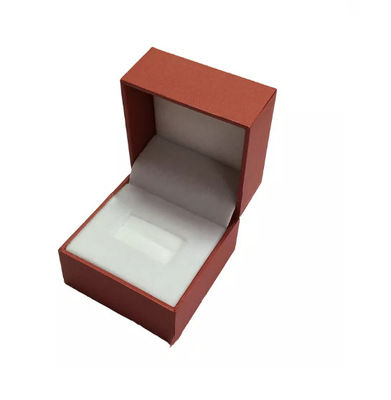 Exquisite PU Leather Box Leatherette Jewelry Packing Box ISO9001