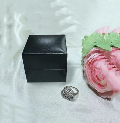 Exquisite PU Leather Box Leatherette Jewelry Packing Box ISO9001