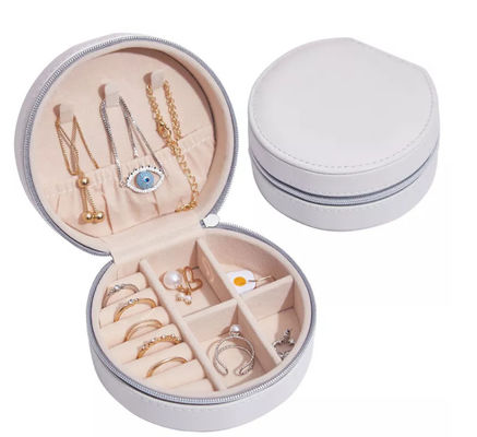 OEM Velvet Jewelry Box Multifunction Small Earring Storage Box ISO9001