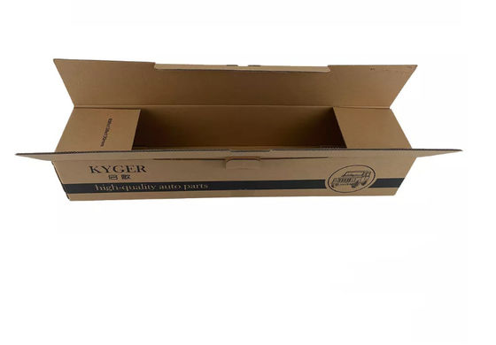 Versatile Auto Parts Packaging Box Glossy Lamination Carton Paper Box Corrugated