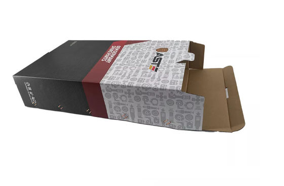 Greaseproof Auto Parts Packaging Box Biodegradable High End Paper Box CMYK