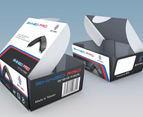 Compostable Auto Parts Packaging Box Rigid Environmentally Friendly Box ODM