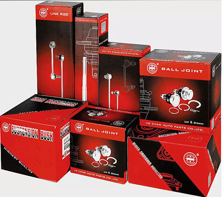 Compostable Auto Parts Packaging Box Rigid Environmentally Friendly Box ODM