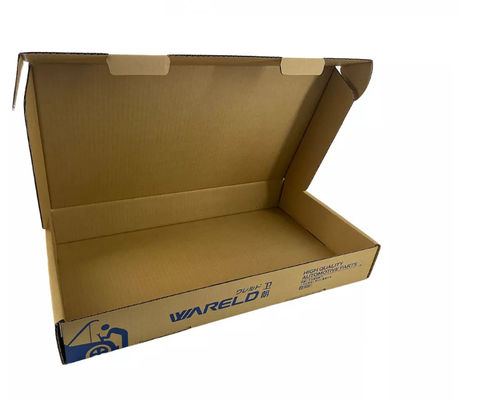 CMYK Auto Parts Package Paper Box Folding Corrugated Debossing