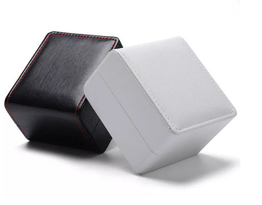 Custom Size Wrist Watch Packaging Box ISO Pu Leather Watch Box
