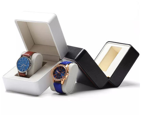 Custom Size Wrist Watch Packaging Box ISO Pu Leather Watch Box